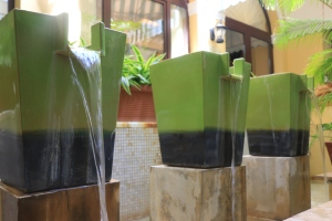 Water fountains in Hotel el Convento